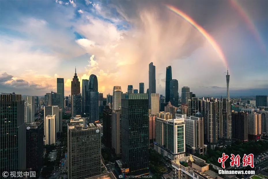 资料图:广州城市景观。图片来源:视觉中国。 点击进入下一页
